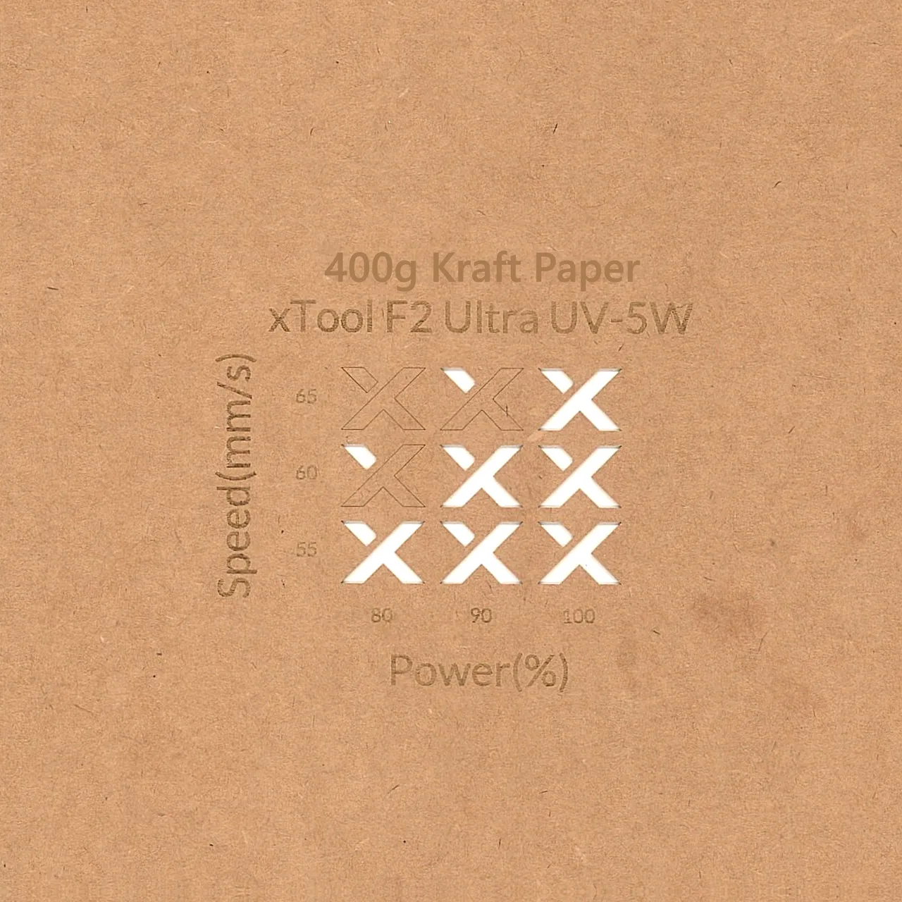 Kraft Paper-12oz(400g) test grid